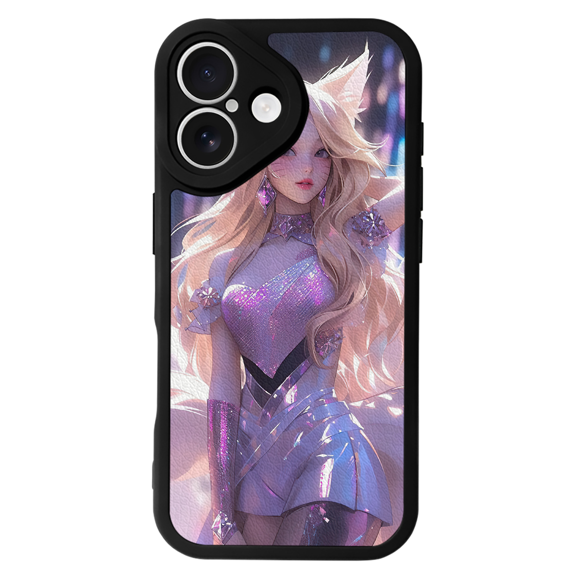 リーグ・オブ・レジェンド League of Legends LOL 【iPhone 16シリーズ対応】シリコンスマホケース（レザー調） 材質：シリコン